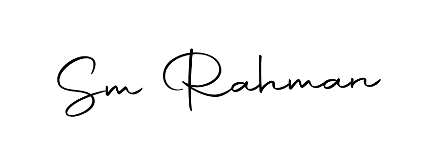 Also we have Sm Rahman name is the best signature style. Create professional handwritten signature collection using Autography-DOLnW autograph style. Sm Rahman signature style 10 images and pictures png