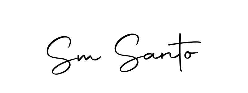Also You can easily find your signature by using the search form. We will create Sm Santo name handwritten signature images for you free of cost using Autography-DOLnW sign style. Sm Santo signature style 10 images and pictures png