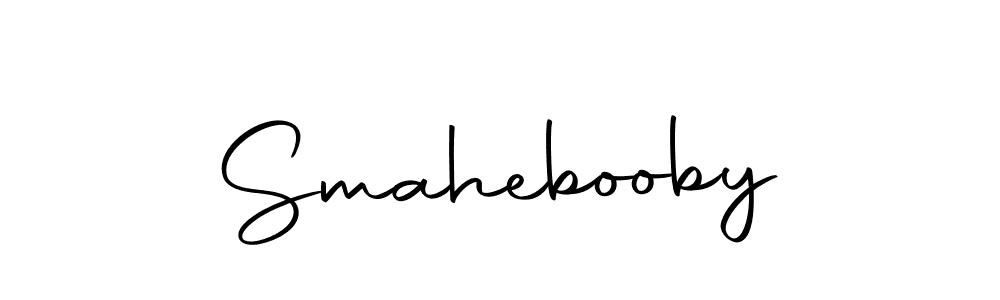 if you are searching for the best signature style for your name Smahebooby. so please give up your signature search. here we have designed multiple signature styles  using Autography-DOLnW. Smahebooby signature style 10 images and pictures png