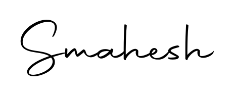The Autography-DOLnW handwriting style adds charm and authenticity to name Smahesh. A wonderful choice for personal thank-you notes. Smahesh signature style 10 images and pictures png