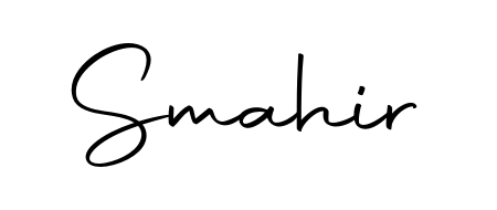 Make a short Smahir signature style. Manage your documents anywhere anytime using Autography-DOLnW. Create and add eSignatures, submit forms, share and send files easily. Smahir signature style 10 images and pictures png