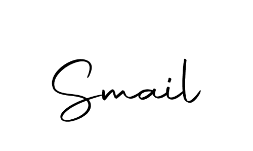 Also we have Smail name is the best signature style. Create professional handwritten signature collection using Autography-DOLnW autograph style. Smail signature style 10 images and pictures png