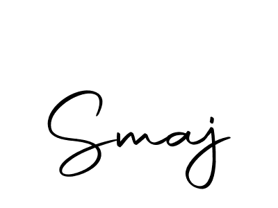 How to Draw Smaj signature style? Autography-DOLnW is a latest design signature styles for name Smaj. Smaj signature style 10 images and pictures png