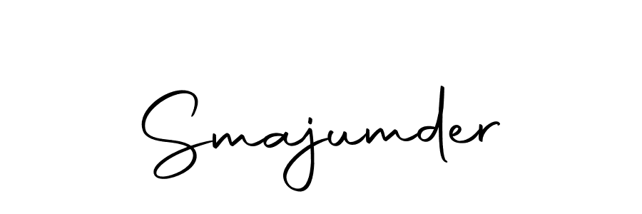 You can use this online signature creator to create a handwritten signature for the name Smajumder. This is the best online autograph maker. Smajumder signature style 10 images and pictures png