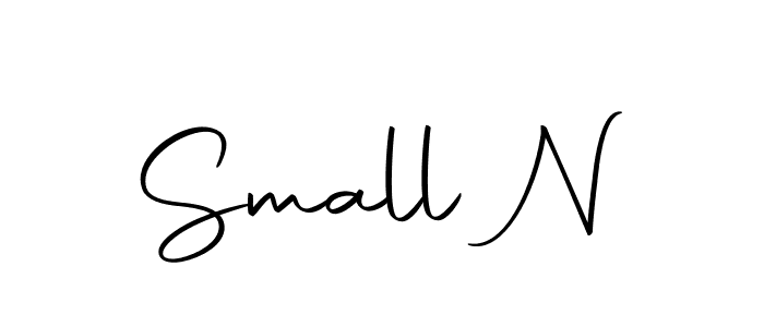 Make a beautiful signature design for name Small N. With this signature (Autography-DOLnW) style, you can create a handwritten signature for free. Small N signature style 10 images and pictures png