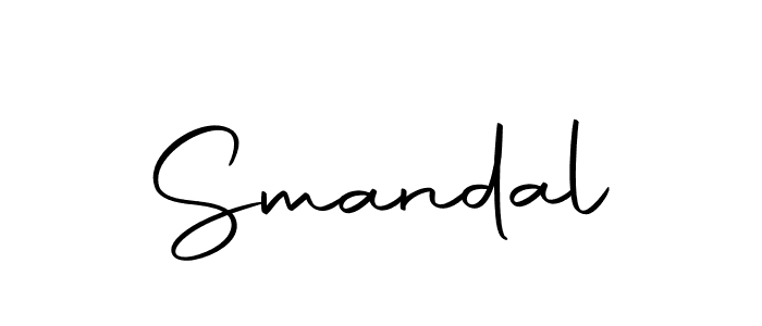 The best way (Autography-DOLnW) to make a short signature is to pick only two or three words in your name. The name Smandal include a total of six letters. For converting this name. Smandal signature style 10 images and pictures png