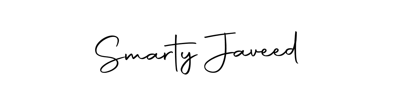 The best way (Autography-DOLnW) to make a short signature is to pick only two or three words in your name. The name Smarty Javeed include a total of six letters. For converting this name. Smarty Javeed signature style 10 images and pictures png