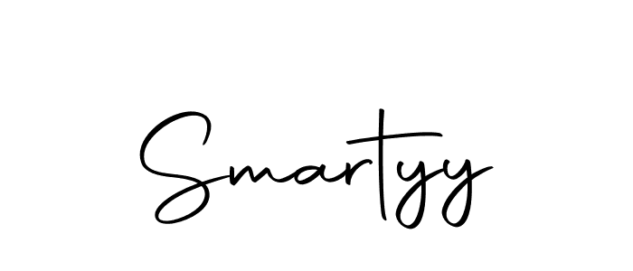 Design your own signature with our free online signature maker. With this signature software, you can create a handwritten (Autography-DOLnW) signature for name Smartyy. Smartyy signature style 10 images and pictures png