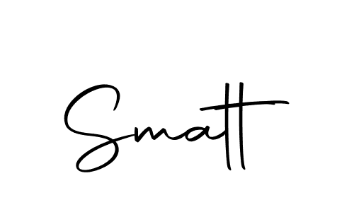 Make a short Smatt signature style. Manage your documents anywhere anytime using Autography-DOLnW. Create and add eSignatures, submit forms, share and send files easily. Smatt signature style 10 images and pictures png