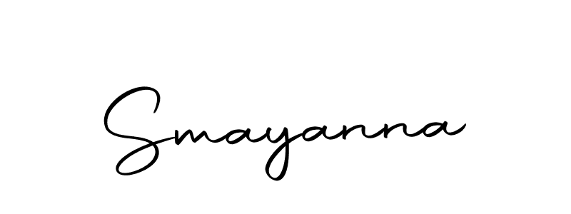 Similarly Autography-DOLnW is the best handwritten signature design. Signature creator online .You can use it as an online autograph creator for name Smayanna. Smayanna signature style 10 images and pictures png