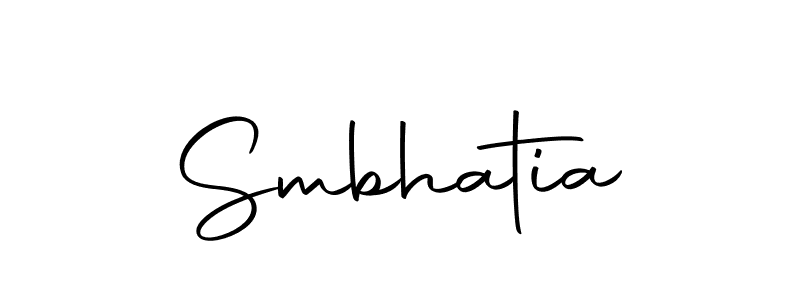 Autography-DOLnW is a professional signature style that is perfect for those who want to add a touch of class to their signature. It is also a great choice for those who want to make their signature more unique. Get Smbhatia name to fancy signature for free. Smbhatia signature style 10 images and pictures png