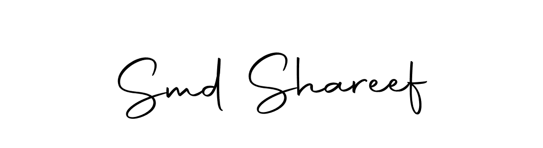 Also we have Smd Shareef name is the best signature style. Create professional handwritten signature collection using Autography-DOLnW autograph style. Smd Shareef signature style 10 images and pictures png