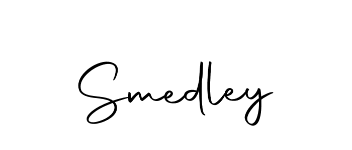 The best way (Autography-DOLnW) to make a short signature is to pick only two or three words in your name. The name Smedley include a total of six letters. For converting this name. Smedley signature style 10 images and pictures png