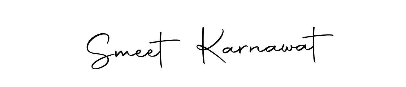 How to Draw Smeet Karnawat signature style? Autography-DOLnW is a latest design signature styles for name Smeet Karnawat. Smeet Karnawat signature style 10 images and pictures png