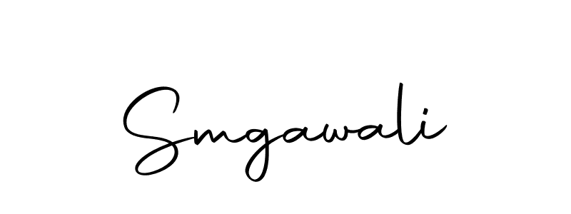 Make a beautiful signature design for name Smgawali. Use this online signature maker to create a handwritten signature for free. Smgawali signature style 10 images and pictures png