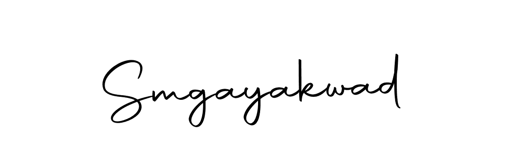 Use a signature maker to create a handwritten signature online. With this signature software, you can design (Autography-DOLnW) your own signature for name Smgayakwad. Smgayakwad signature style 10 images and pictures png