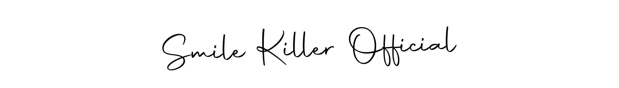 Make a beautiful signature design for name Smile Killer Official. Use this online signature maker to create a handwritten signature for free. Smile Killer Official signature style 10 images and pictures png