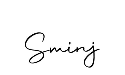 Also we have Sminj name is the best signature style. Create professional handwritten signature collection using Autography-DOLnW autograph style. Sminj signature style 10 images and pictures png