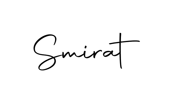 Make a beautiful signature design for name Smirat. Use this online signature maker to create a handwritten signature for free. Smirat signature style 10 images and pictures png