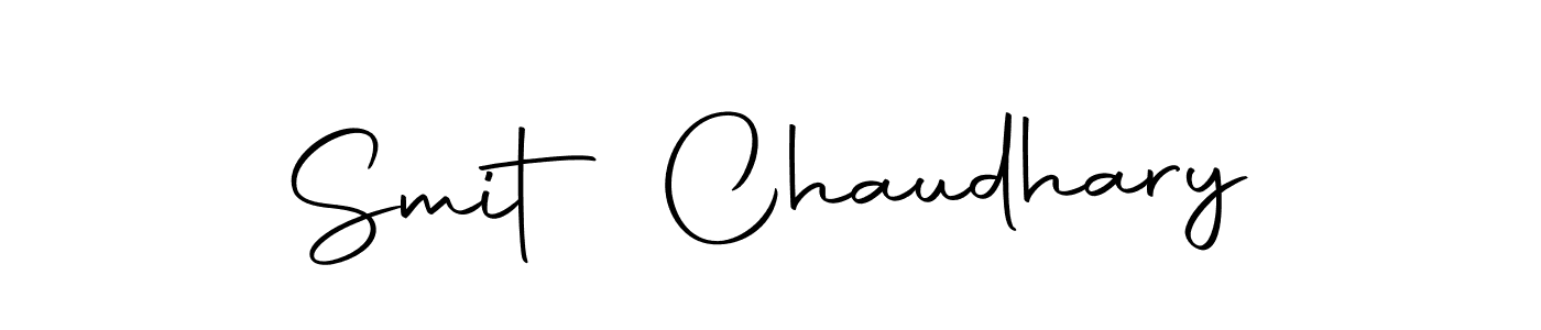 The best way (Autography-DOLnW) to make a short signature is to pick only two or three words in your name. The name Smit Chaudhary include a total of six letters. For converting this name. Smit Chaudhary signature style 10 images and pictures png