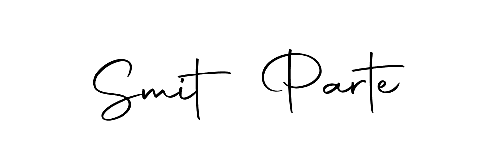 Smit Parte stylish signature style. Best Handwritten Sign (Autography-DOLnW) for my name. Handwritten Signature Collection Ideas for my name Smit Parte. Smit Parte signature style 10 images and pictures png