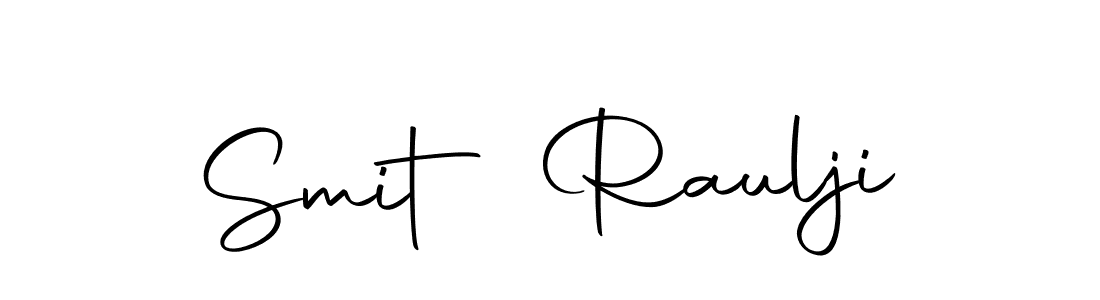 Use a signature maker to create a handwritten signature online. With this signature software, you can design (Autography-DOLnW) your own signature for name Smit Raulji. Smit Raulji signature style 10 images and pictures png