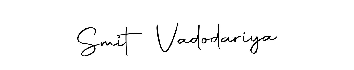 Smit Vadodariya stylish signature style. Best Handwritten Sign (Autography-DOLnW) for my name. Handwritten Signature Collection Ideas for my name Smit Vadodariya. Smit Vadodariya signature style 10 images and pictures png