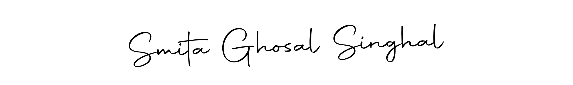 This is the best signature style for the Smita Ghosal Singhal name. Also you like these signature font (Autography-DOLnW). Mix name signature. Smita Ghosal Singhal signature style 10 images and pictures png