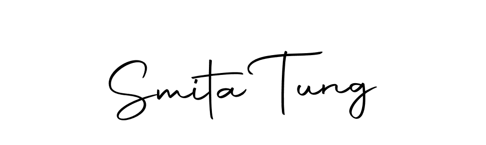 Make a beautiful signature design for name Smita Tung. With this signature (Autography-DOLnW) style, you can create a handwritten signature for free. Smita Tung signature style 10 images and pictures png