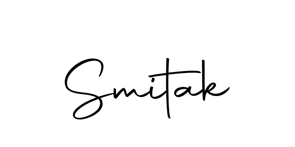 How to make Smitak name signature. Use Autography-DOLnW style for creating short signs online. This is the latest handwritten sign. Smitak signature style 10 images and pictures png