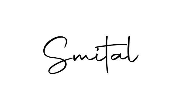 Use a signature maker to create a handwritten signature online. With this signature software, you can design (Autography-DOLnW) your own signature for name Smital. Smital signature style 10 images and pictures png