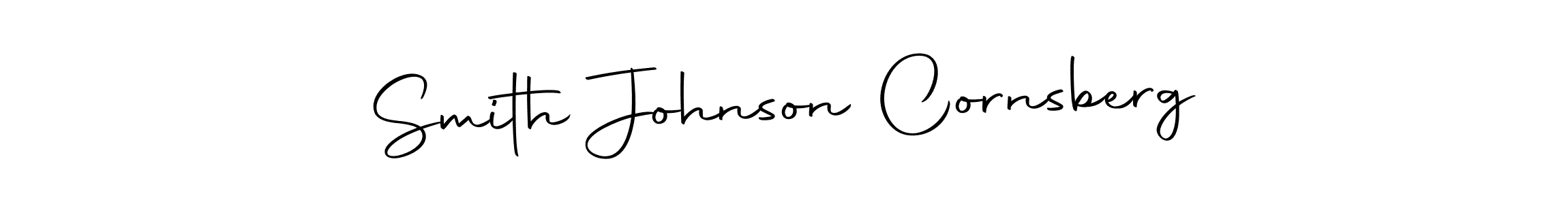 Here are the top 10 professional signature styles for the name Smith Johnson Cornsberg. These are the best autograph styles you can use for your name. Smith Johnson Cornsberg signature style 10 images and pictures png