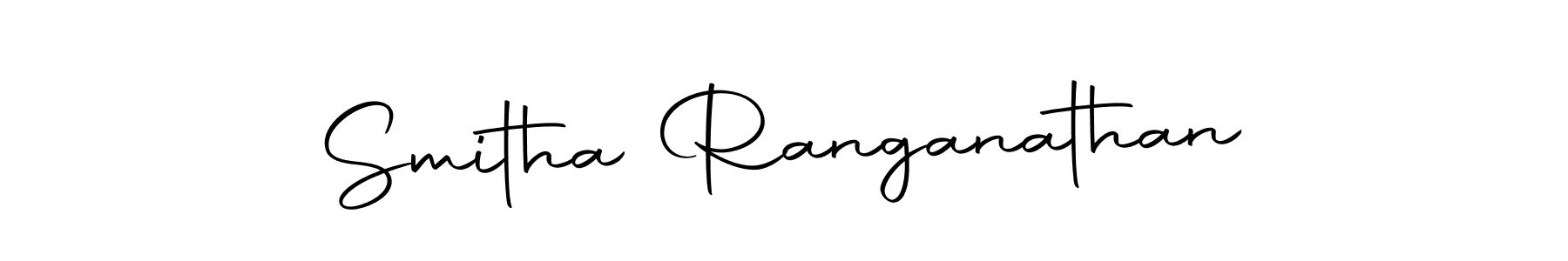 Also we have Smitha Ranganathan name is the best signature style. Create professional handwritten signature collection using Autography-DOLnW autograph style. Smitha Ranganathan signature style 10 images and pictures png