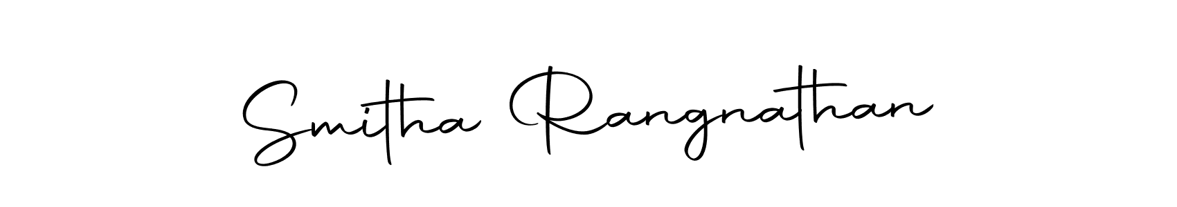 Use a signature maker to create a handwritten signature online. With this signature software, you can design (Autography-DOLnW) your own signature for name Smitha Rangnathan. Smitha Rangnathan signature style 10 images and pictures png