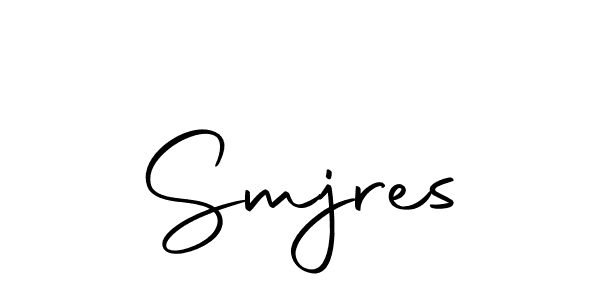 How to make Smjres name signature. Use Autography-DOLnW style for creating short signs online. This is the latest handwritten sign. Smjres signature style 10 images and pictures png