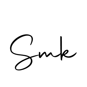 How to make Smk name signature. Use Autography-DOLnW style for creating short signs online. This is the latest handwritten sign. Smk signature style 10 images and pictures png