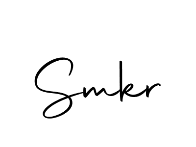if you are searching for the best signature style for your name Smkr. so please give up your signature search. here we have designed multiple signature styles  using Autography-DOLnW. Smkr signature style 10 images and pictures png