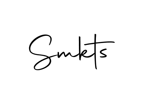 How to make Smkts signature? Autography-DOLnW is a professional autograph style. Create handwritten signature for Smkts name. Smkts signature style 10 images and pictures png