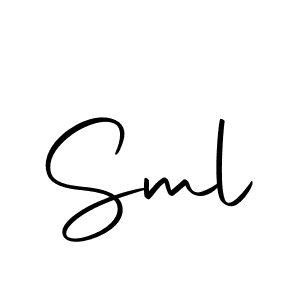 Similarly Autography-DOLnW is the best handwritten signature design. Signature creator online .You can use it as an online autograph creator for name Sml. Sml signature style 10 images and pictures png