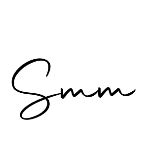 Use a signature maker to create a handwritten signature online. With this signature software, you can design (Autography-DOLnW) your own signature for name Smm. Smm signature style 10 images and pictures png