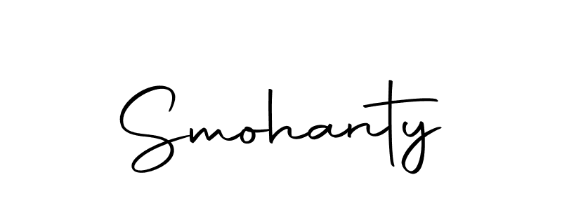 Smohanty stylish signature style. Best Handwritten Sign (Autography-DOLnW) for my name. Handwritten Signature Collection Ideas for my name Smohanty. Smohanty signature style 10 images and pictures png