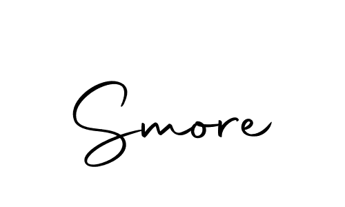 Create a beautiful signature design for name Smore. With this signature (Autography-DOLnW) fonts, you can make a handwritten signature for free. Smore signature style 10 images and pictures png