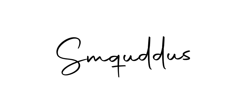 The best way (Autography-DOLnW) to make a short signature is to pick only two or three words in your name. The name Smquddus include a total of six letters. For converting this name. Smquddus signature style 10 images and pictures png