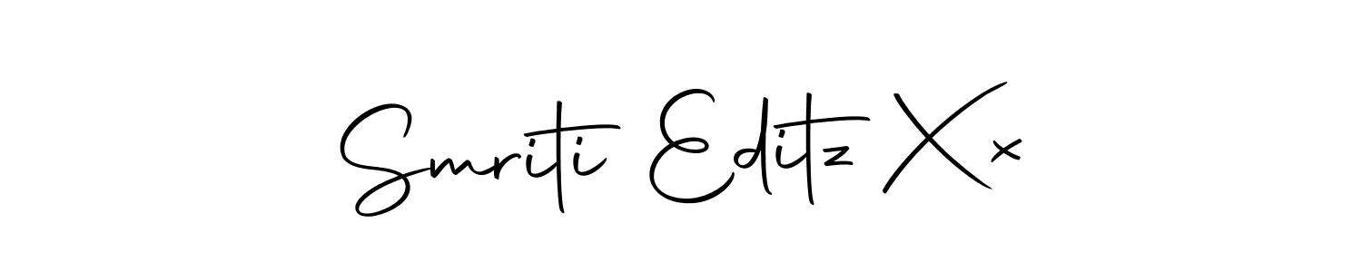 Use a signature maker to create a handwritten signature online. With this signature software, you can design (Autography-DOLnW) your own signature for name Smriti Editz Xx. Smriti Editz Xx signature style 10 images and pictures png