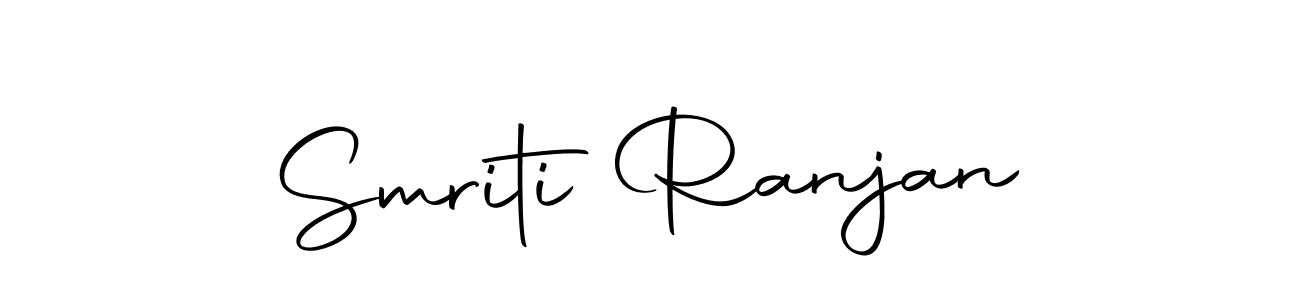 Make a beautiful signature design for name Smriti Ranjan. Use this online signature maker to create a handwritten signature for free. Smriti Ranjan signature style 10 images and pictures png