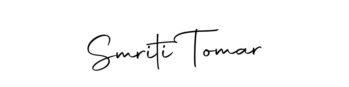 This is the best signature style for the Smriti Tomar name. Also you like these signature font (Autography-DOLnW). Mix name signature. Smriti Tomar signature style 10 images and pictures png