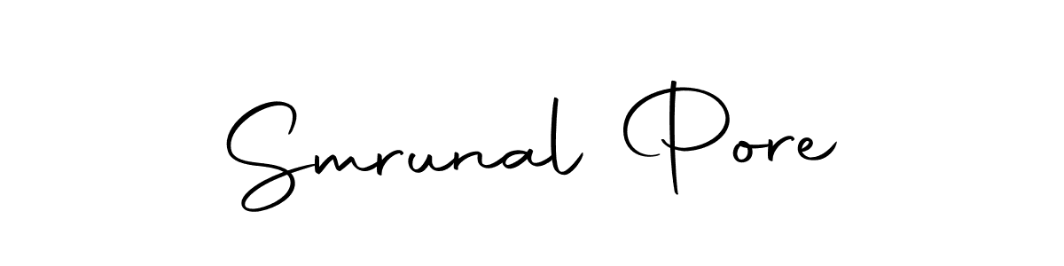 Best and Professional Signature Style for Smrunal Pore. Autography-DOLnW Best Signature Style Collection. Smrunal Pore signature style 10 images and pictures png
