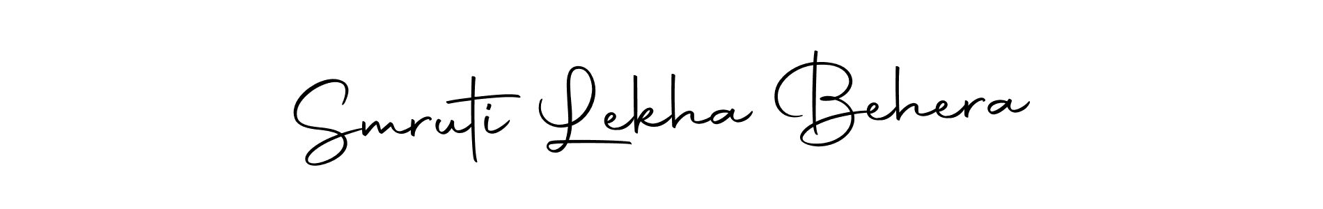 Once you've used our free online signature maker to create your best signature Autography-DOLnW style, it's time to enjoy all of the benefits that Smruti Lekha Behera name signing documents. Smruti Lekha Behera signature style 10 images and pictures png