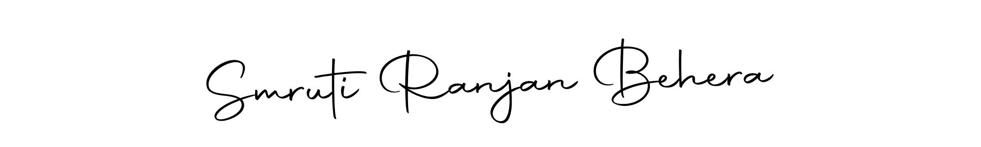 Make a short Smruti Ranjan Behera signature style. Manage your documents anywhere anytime using Autography-DOLnW. Create and add eSignatures, submit forms, share and send files easily. Smruti Ranjan Behera signature style 10 images and pictures png