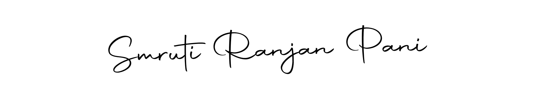 Use a signature maker to create a handwritten signature online. With this signature software, you can design (Autography-DOLnW) your own signature for name Smruti Ranjan Pani. Smruti Ranjan Pani signature style 10 images and pictures png